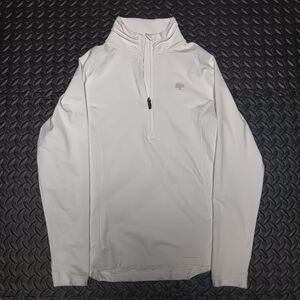 Peter Millar Element Wicking Quarter Zip Athletic Pullover 50% Upf Womens Large